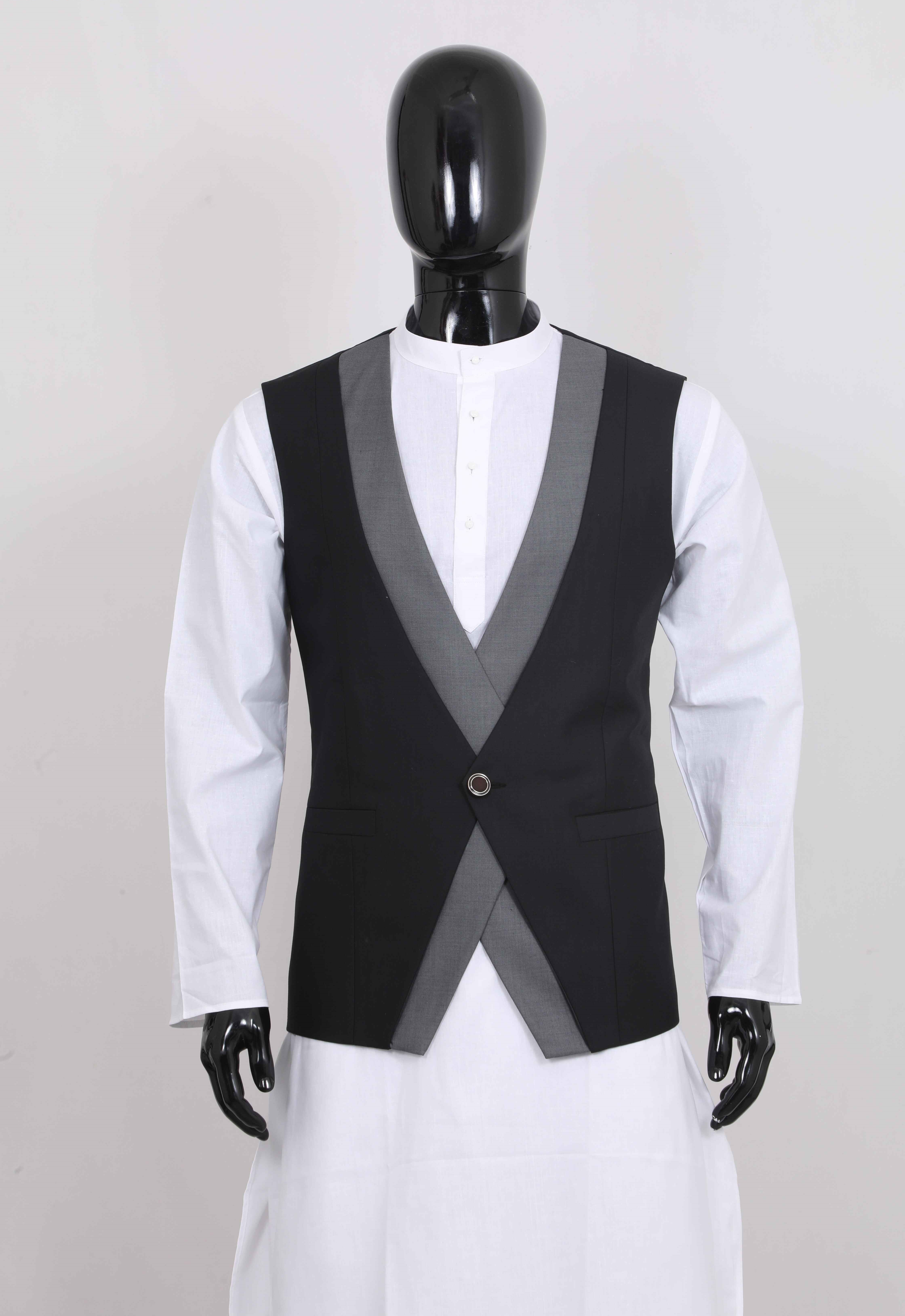 MWT 122 Elite Contrast Waistcoat
